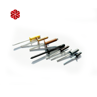Chine Usine Étanche Couleur Peint Or Jaune Noir Tête Ronde Lanterne Rivet Rivet Aveugle