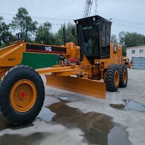 รถเกรดเดอร์ Caterpillar 14G ปี 2022 เครื่องจักรก่อสร้างปรับระดับถนน ความเร็วในการเดินทาง 44 กม./ชม. ถังน้ำมัน 300 ลิตร เครื่องยนต์เดิมจากโรงงาน - Product Image 1