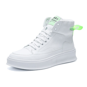 Stivali casual in pelle bianca alla moda da <span class=keywords><strong>uomo</strong></span> comodi e resistenti impermeabili bellissimi stivali popolari - Product Image 5