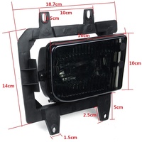 OVOVS Ensemble de phares antibrouillard pour pare-chocs avant sans ampoule pour BMW E30 Série 3 318i 325i 1985-1993