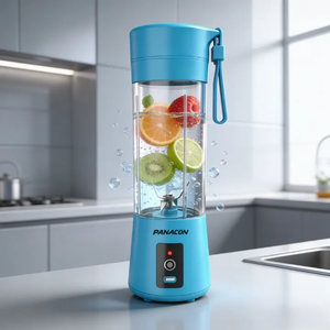 Portable Battery-Powered USB Outdoor Blender 6-Blade Heavy Duty Single Speed Turbo Mode Quiet Leakproof BPA Free Car Compatible - Product Image 5