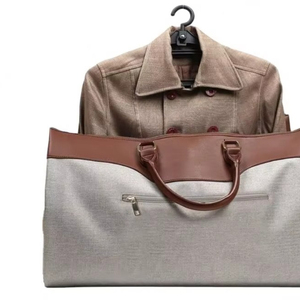 BSCI Factory Convertible Garment <b>Bag</b> with Shoulder Strap, Travel <b>Weekender</b> Overnight Carry on Garment Duffel <b>Bag</b> for <b>Women</b> - Product Image 1