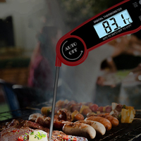 Thermomètre à viande à lecture instantanée étanche pour barbecue griller usage industriel personnalisé OEM et ODM pour huile liquide eau boeuf et dinde