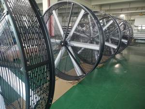 1.9M 6FT grande flusso d'aria Free Standing HVLS movimento in acciaio inox palestra ventilatore mobile 220V ventilatore mobile - Product Image 6