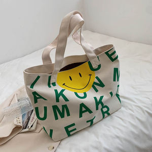 กระเป๋าช้อปปิ้งแบบถือจากโรงงาน<span class=keywords><strong>ที่</strong></span>ปรับแต่งได้ พร้อมลวดลายโฮโลแกรม วัสดุผ้าแคนวาสนำกลับมาใช้ใหม่ได้  กระเป๋าช้อปปิ้งสำหรับเดินทางพร้อมโลโก้แบบกำหนดเอง - Product Image 4