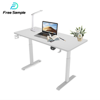 Table de bureau ergonomique électrique réglable en hauteur YZ 1,6 m, avec cadre intelligent, pour position assise-debout, motorisée