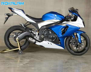 ชุดแต่งสำหรับรถมอเตอร์ไซค์ Suzuki K9 GSX-R1000 ปี 2009 2010 2011 <span class=keywords><strong>2012</strong></span> 2013 2014 2015 2016 สีน้ำเงินขาว อะไหล่ตกแต่ง - Product Image 1