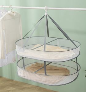 Séchoir à linge pliable en maille pour vêtements, séchoir à linge pliable pour intérieur et extérieur, pour pulls et vêtements - Product Image 4