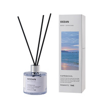 Diffuseur de parfum d'intérieur artisanal sans flamme ni alcool, à bâtonnets de rotin, longue durée, 50 ml, 15-30 jours