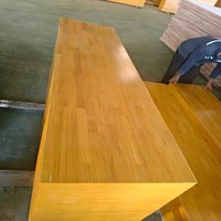 Panneau de bois de pin massif à jointures à doigts, séché au four, pour coffrage en béton et construction