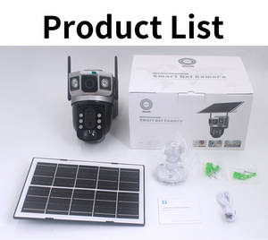 Câmera PTZ Solar 4G com Rastreamento por IA e Lentes Triplas, 12MP, Zoom 10x, Segurança Externa com Cartão SIM e Bateria de Longa Duração - Product Image 6