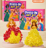 Kit de Disfraces de Princesa para Niñas, Juego de Moda DIY