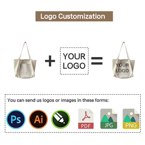 Borsa Tote Minimalista in Tela Quadrata con Tasca Interna, Riutilizzabile, Logo Personalizzabile, Ideale per la Spiaggia e i Picnic - Product Image 4