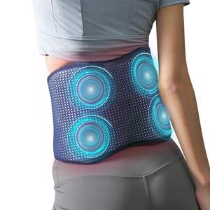 Sabuk pemijat pinggang terapi kompresi udara, sabuk pemijat punggung terapi kompresi udara kompres panas, penopang pinggang pemanas, pijat penghilang nyeri, pabrik OEM - Product Image 1