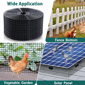 Malla de protección para paneles solares galvanizada y recubierta de PVC de 8 pulgadas x 100 pies, con certificación CE, para instalación en techos de granjas solares. - Product Image 6