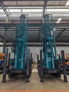 Foreuse de puits d'eau sur chenilles FY700 |   700 m de profondeur, 132 kW Cummins, 12 t |   Machine de forage pneumatique et hydraulique - Product Image 4