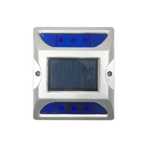 High end factory price long lasting visible reflective led solar road stud for road and highway use