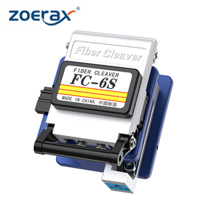ZOERAX FC-6S Cleaver serat optik 250μm dilapisi baja, alat pemotong pengupasan FTTH alat koneksi dingin peralatan serat - Product Image 2