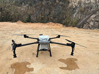 Drone pulvérisateur agricole T30 d'occasion, hélicoptère de pulvérisation agricole, UAV commercial télécommandé à batterie