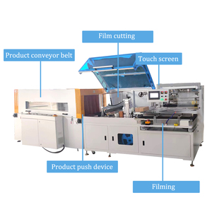 Barra L automática de alta velocidad para sellado de palés, túnel de calor lateral, película retráctil, bomba de baño, caja de botellas, libros, máquina de envoltura retráctil - Product Image 3