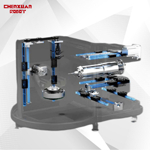 Machine-outil <span class=keywords><strong>CNC</strong></span> |   <span class=keywords><strong>Robot</strong></span> industriel de bureau à <span class=keywords><strong>5</strong></span> axes |   Broche de haute précision, changement d'outil automatique, traitement multifonctionnel - Product Image 3