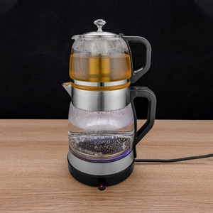 Love Is High Electric <b>Kettle</b> 1.6-2.0L <b>Temperature</b> <b>Control</b> Automatic Shut Off Glass <b>Kettle</b> With 360 Degree Base - Product Image 1