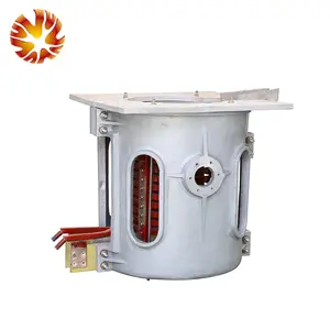 Induction furnaces for melting metal smelter tilting oven foundry factory iron metal get making machine