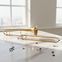 Factory Direct Supply OEM ODM Professional Bb Tone Tenor Trombone Brass Musical Instrument