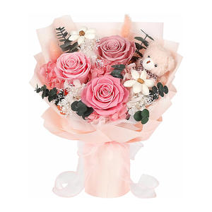 Ramo de Rosas Eternas para el Día de San Valentín, Tanabata, Regalo de Alta Gama para Mejores Amigas, 35x25cm, Origen <span class=keywords><strong>China</strong></span> - Product Image 5