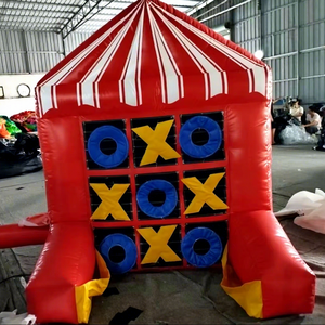 Jeux de sport gonflables géants 2 en 1 pour événements de carnaval Jeu gonflable Tic <span class=keywords><strong>Tac</strong></span> Toe à vendre - Product Image 5