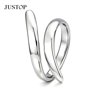Men's tungsten wedding bands Classic geometric design <b>rings</b> <b>Plain</b> inlay silver <b>rings</b> Silver color wedding <b>rings</b> - Product Image 2