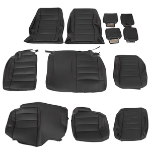 Housses de siège complètes noires pour <span class=keywords><strong>Jeep</strong></span> <span class=keywords><strong>Wrangler</strong></span> <span class=keywords><strong>4</strong></span> <span class=keywords><strong>portes</strong></span> 2007 2011 2012 - Product Image 1