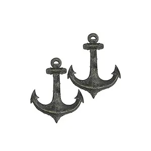 New Anchor Shape Wall Art Brass Plated Finishing Designer Latest Anchor For Wall Decoration Home Hotels Restaurants