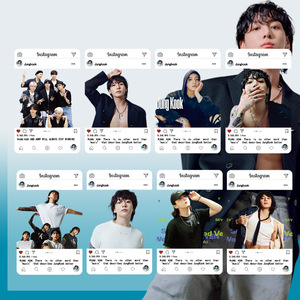 Venta al por mayor Kpop Idol Group <span class=keywords><strong>Bangtan</strong></span> Boys V Layover <span class=keywords><strong>Taehyung</strong></span> INS transparente PVC Lomo Card - Product Image 2