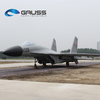Modèle de simulation personnalisé Avion gonflable Su-27 hélicoptère gonflable à faible coût pour l'exercice