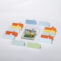 Bloc-notes 3D personnalisé en papier, calendrier 3D, bloc-notes artistique 3D, bloc-mémo 3D personnalisé pour cadeau souvenir d'entreprise