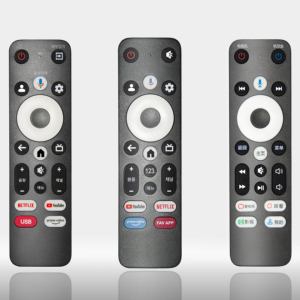 <span class=keywords><strong>Telecomando</strong></span> TV KEYUAN TY-23B con Controllo Vocale per <span class=keywords><strong>Netflix</strong></span>, 4 Pulsanti Personalizzabili e Antiurto, per Batterie AAA, Portata 20m - Product Image 1