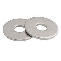 Sus304 316 M6 M8 Stainless Steel #10 3/4" Galvanized M4 M5 Plain Washers 2mm DIN125 Flat Washers 4" M5 M16 M20 Metal Washer