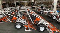 Mini-machines agricoles 4G150 Philippines – Moissonneuse-batteuse automotrice pour riz, haricots et millet