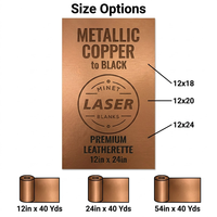 Nouvel Arrivage – Feuilles de Similicuir PU Premium Épaisses 12x24 Pouces, Gravables au Laser, avec Adhésif Thermique pour Gravure de Patchs