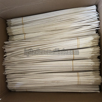 Teint en gros naturel blanc bâton de paon tige plumes de paon pour matériel de montage de mouches accessoire de pêche bricolage artisanat naturel