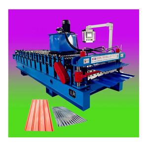 금속 지붕 타일 굽힘 장비 강철 사다리꼴 지붕판 제조 기계 - Product Image 5