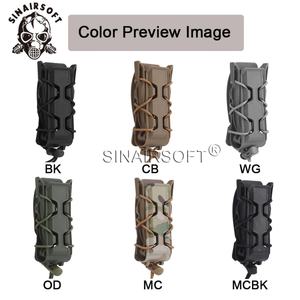 Sac de chargeur individuel Sinairsoft 9MM, tactique, en nylon et polyester imperméable, compatible MOLLE, pour activités de plein air - Product Image 6