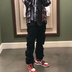 Pantalones Cargo de Alta Calidad con Seis Bolsillos Laterales para Hombre, Estilo Urbano - Product Image 3