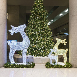 Reno Navideño Gigante con Iluminación LED Preinstalada, Decoración <span class=keywords><strong>para</strong></span> Exteriores con Clasificación IP65, Disponible en 6, 8 y 10 Pies, Ideal <span class=keywords><strong>para</strong></span> <span class=keywords><strong>Fotos</strong></span> - Product Image 2