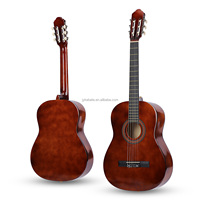 39-Inch Classic 4/4 Full Size Beginner Guitar with Tuner Strings Pick Including Bag
