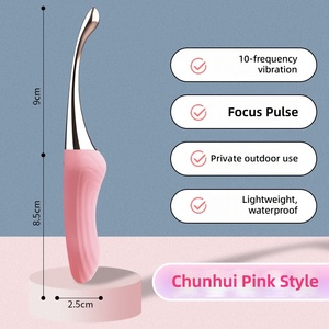 Vibrador de Silicona ABS de 10 Velocidades, Resistente al Agua, para Punto G y Masturbación Femenina, Juguete Sexual para Adultos con Varita de Masaje Vibrante - Product Image 5
