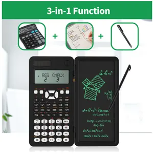 Calculatrice scientifique avec tablette d'écriture 991ms calculatrice 349 fonctions calculatrice financière d'ingénierie pour bureau d'étudiant