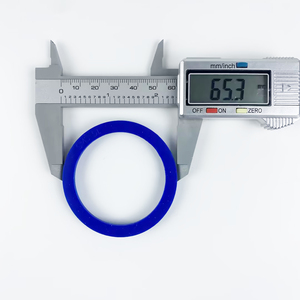 Nouvel arrivage en stock, vente flash, <span class=keywords><strong>joint</strong></span> en <span class=keywords><strong>silicone</strong></span> bleu uni de 4 pouces, qualité alimentaire, SMS, aseptique, pour les industries alimentaires et chimiques - Product Image 5
