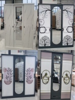 Armoire de rangement moderne et économique pour chambre à coucher, vestiaire, en métal et acier